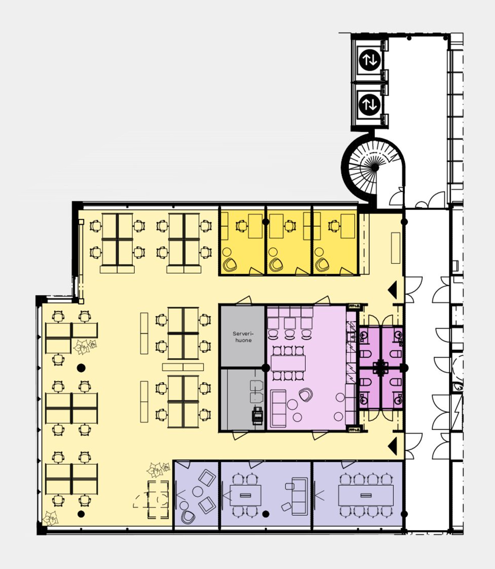 Toimisto 377 m2